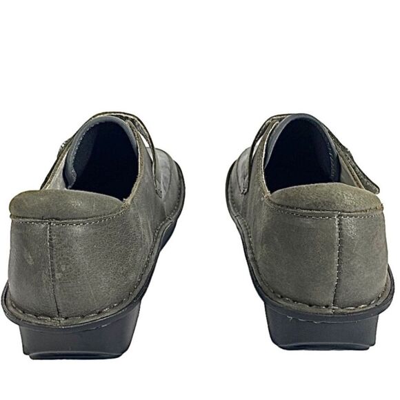 ALEGRIA Women’s Brenna Gray Suede Leather Loafer Size EU 37 US 6.5 New - Picture 3 of 10